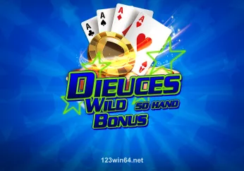Hình ảnh trò chơi Bonus Deuces Wild 50 Hand tại 123win64